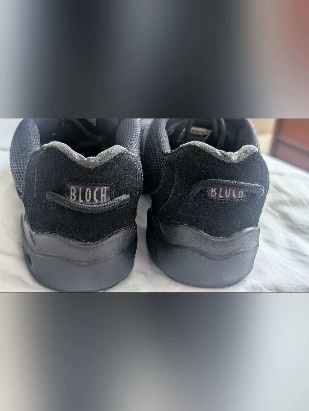 Bloch Women's Boost Mesh Sneakers Dance Shoe Black Size 10.5 Excellent Condition - Picture 6 of 8